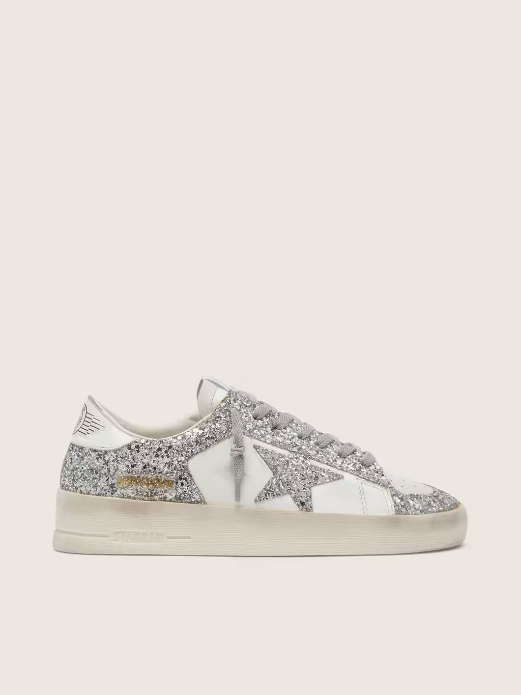 Super-Star Femme Argent Pailleté